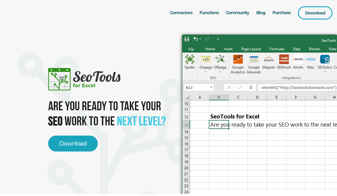 SEOTools For Excel