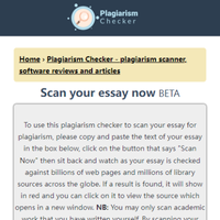 Plagiarism Checker