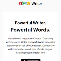 Zoho Writer