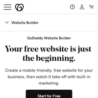 GoDaddy Website Builder