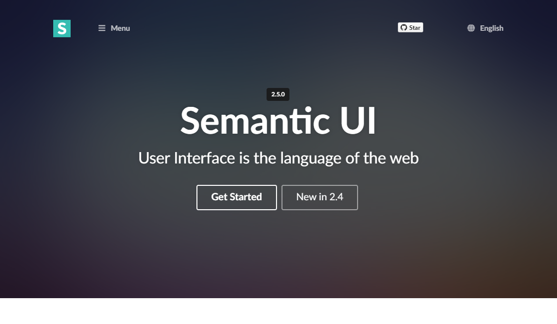 Semantic UI