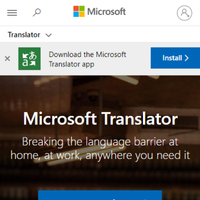 Microsoft Translator