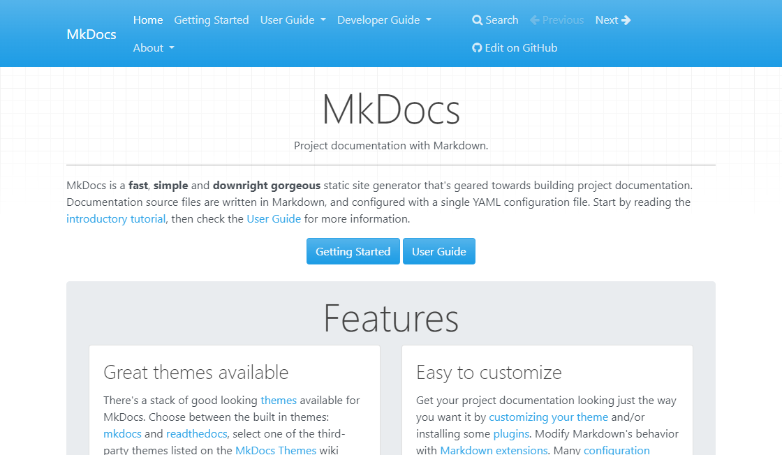 MkDocs