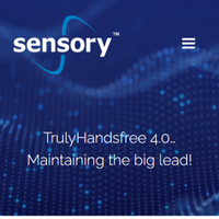 Sensory TrulyHandsfree Voice Control