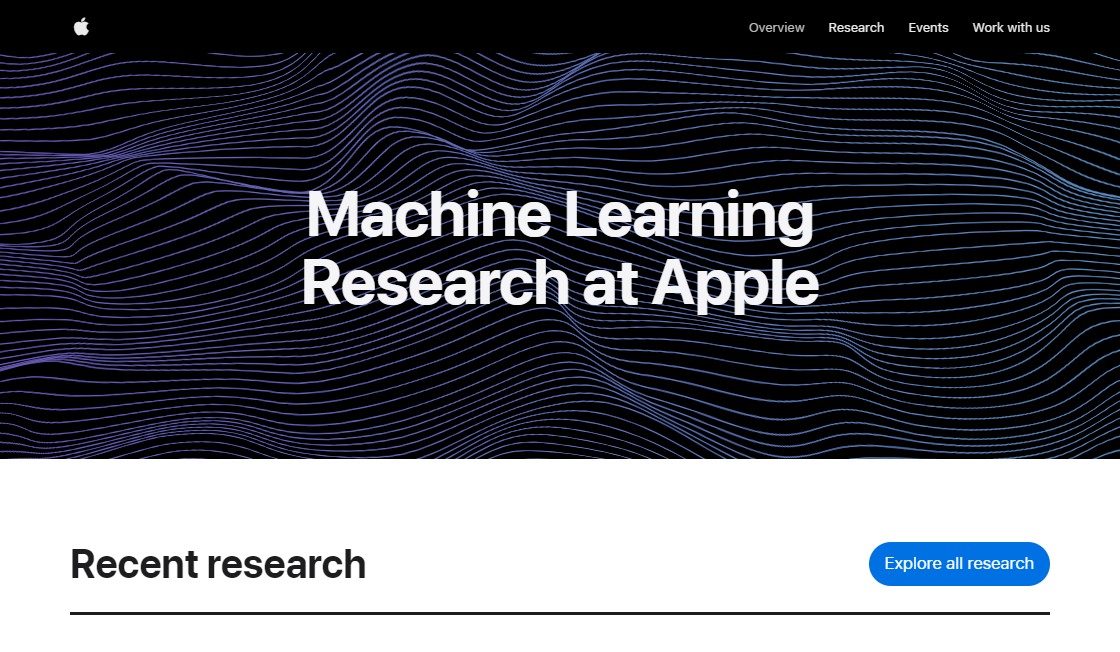 Apple Machine Learning