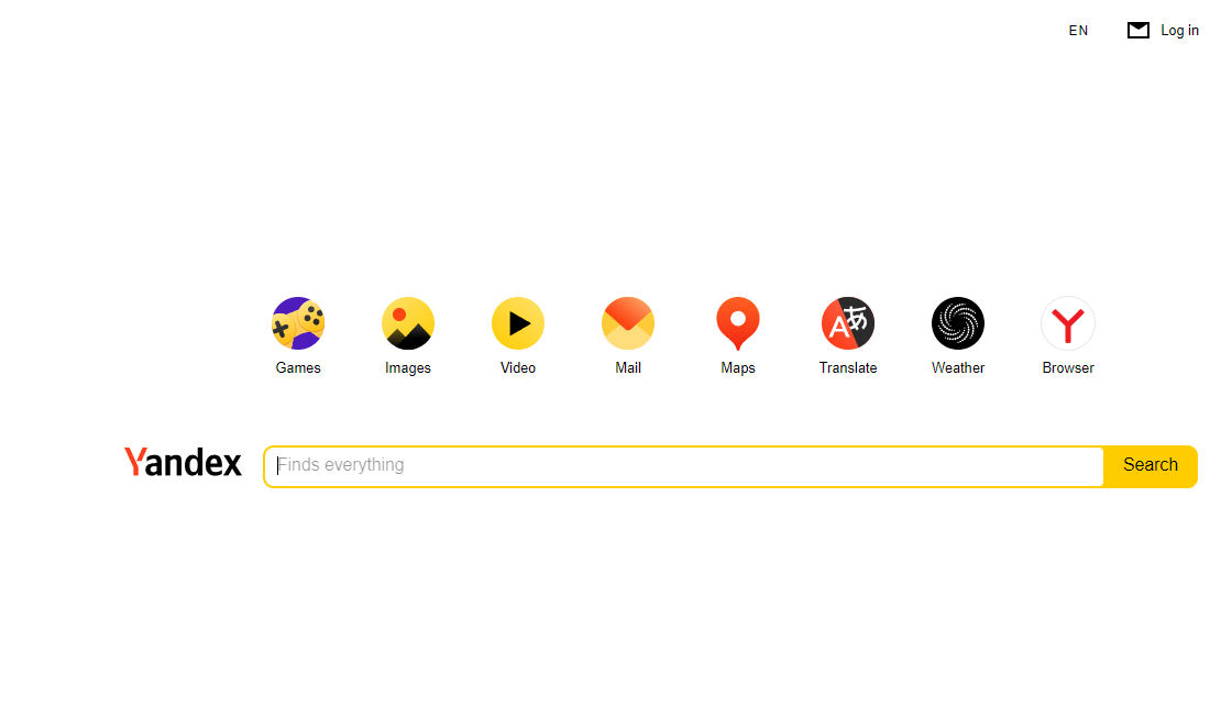 Yandex Search
