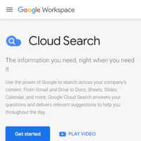 Google Cloud Search