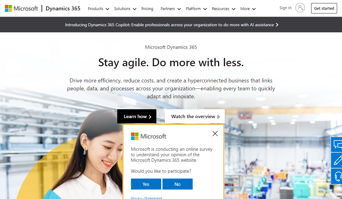 AI Solutions By Microsoft Dynamics 365