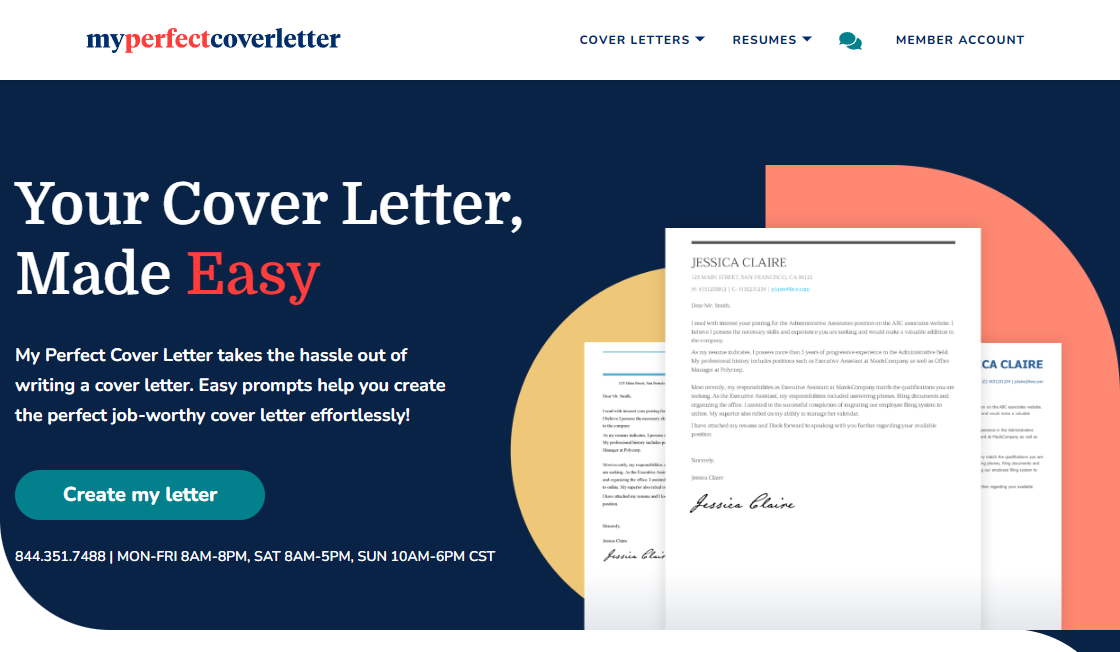 MyPerfectCoverLetter