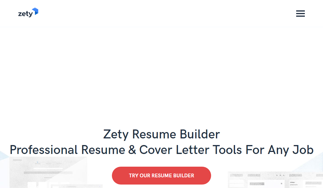 Zety Resume Maker