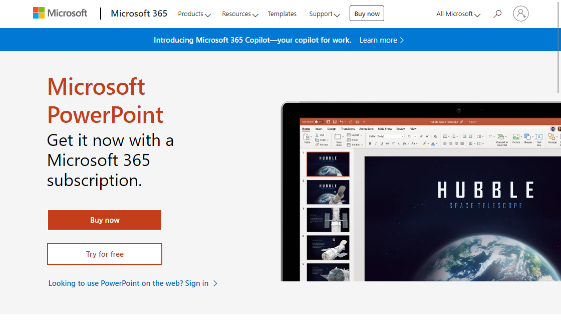 Microsoft PowerPoint