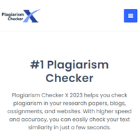 PlagiarismCheckerX