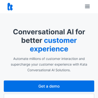 Kata.ai Chatbot Platform