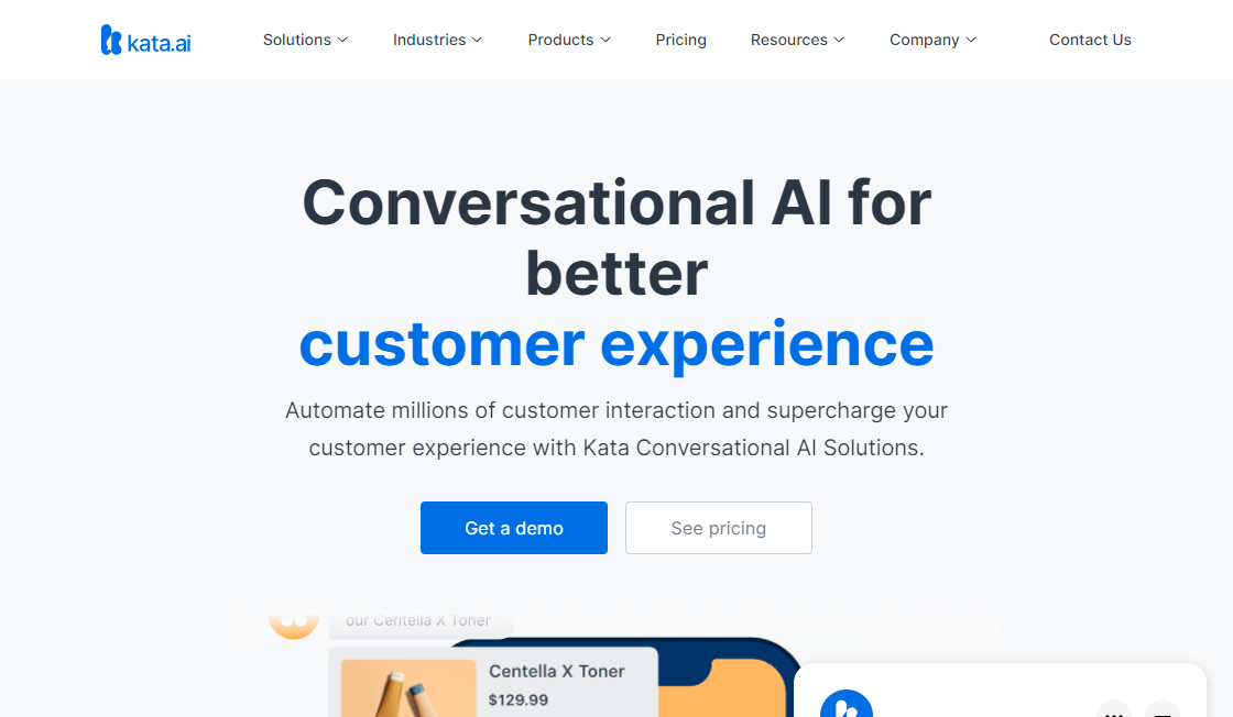 Kata.ai Chatbot Platform