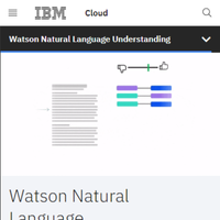 IBM Watson Natural Language Understanding