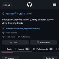 Microsoft Cognitive Toolkit