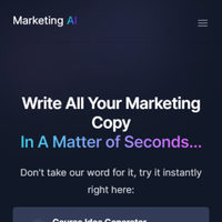 Marketing AI