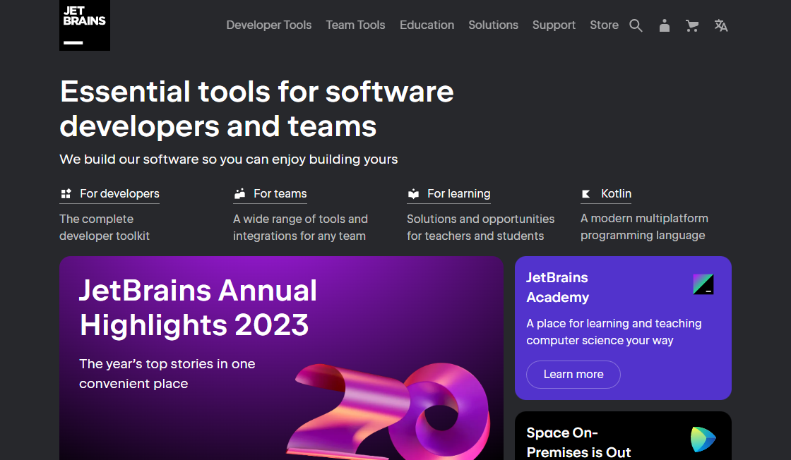 JetBrains IDEs