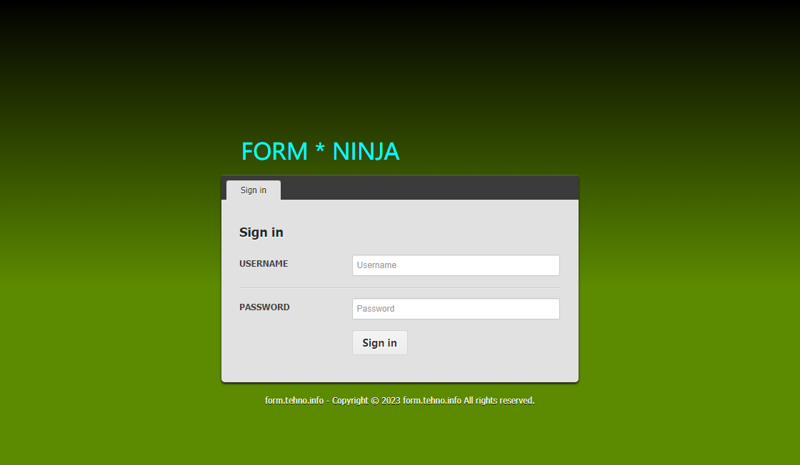 Form.ninja