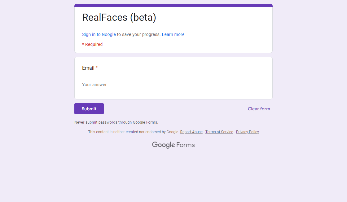 RealFaces AI