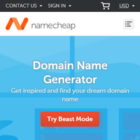 NameCheap Domain Name Generator