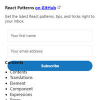 REACT Patterns