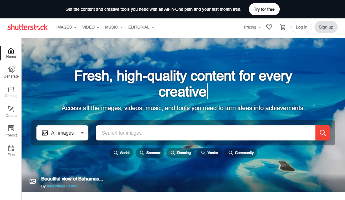 Shutterstock Design Platform