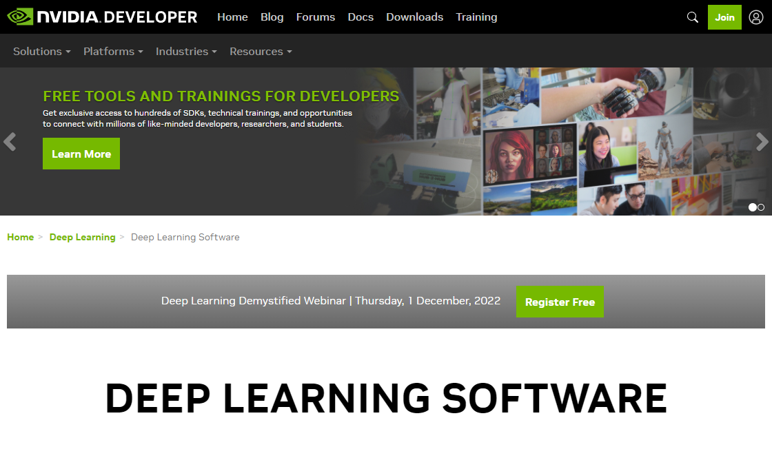 NVIDIA Deep Learning SDK