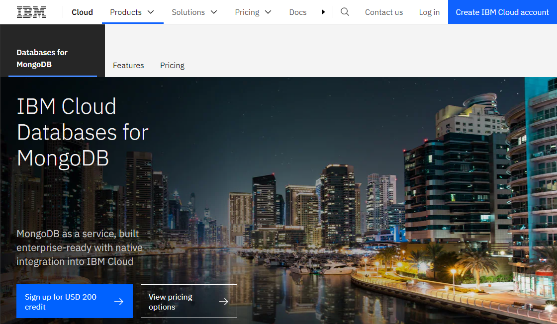 IBM Cloud Databases For MongoDB