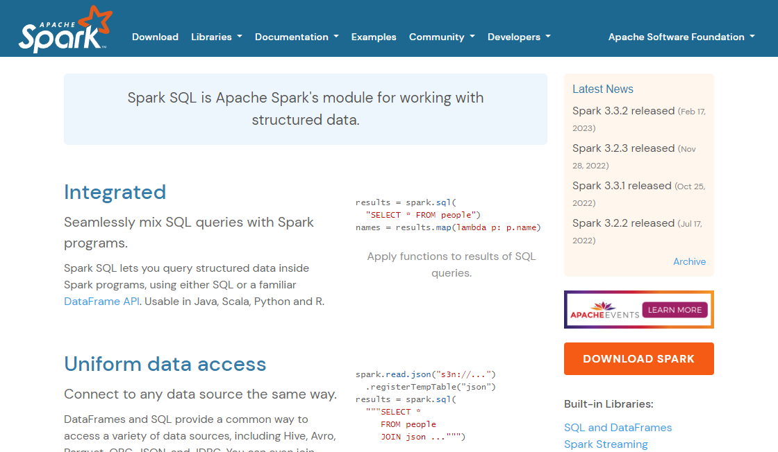 Spark SQL