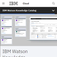 IBM Watson Knowledge Catalog