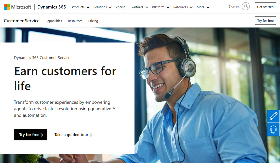 Microsoft Dynamics 365 Customer Service