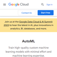 Google Cloud AutoML