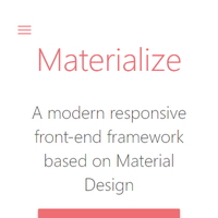 Materialize CSS