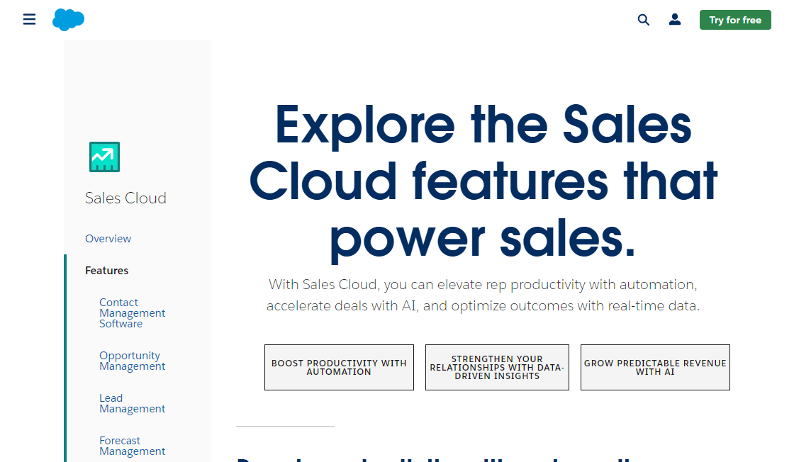 Salesforce Sales Cloud