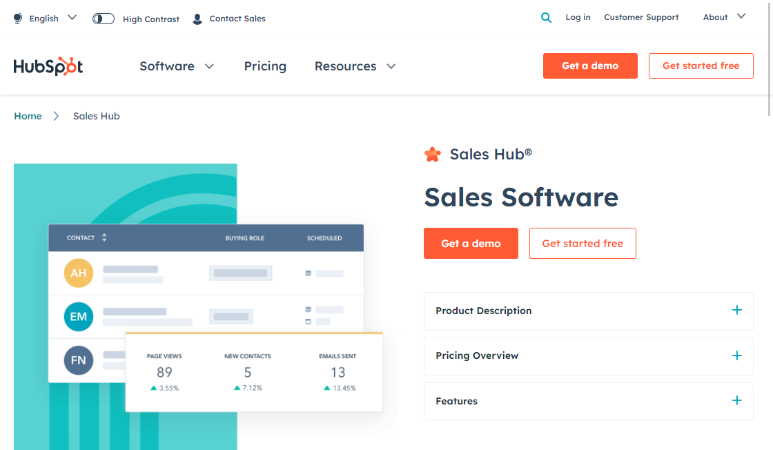 HubSpot Sales