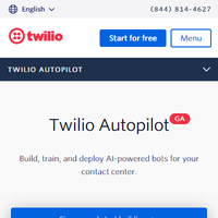 Twilio Autopilot