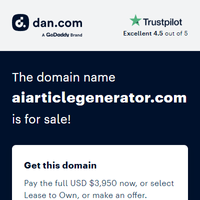 AI Article Generator