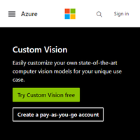 Microsoft Azure Custom Vision