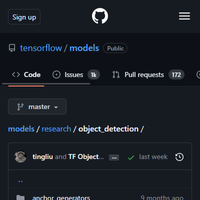 Tensorflow Object Detection API