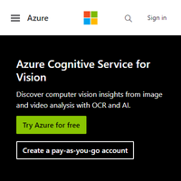 Microsoft Cognitive Services (Computer Vision)