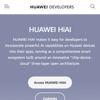 Huawei HiAI Platform