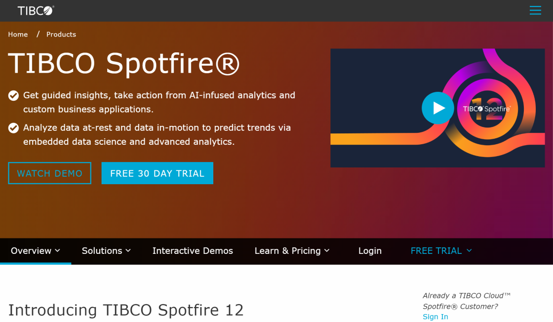 TIBCO Spotfire