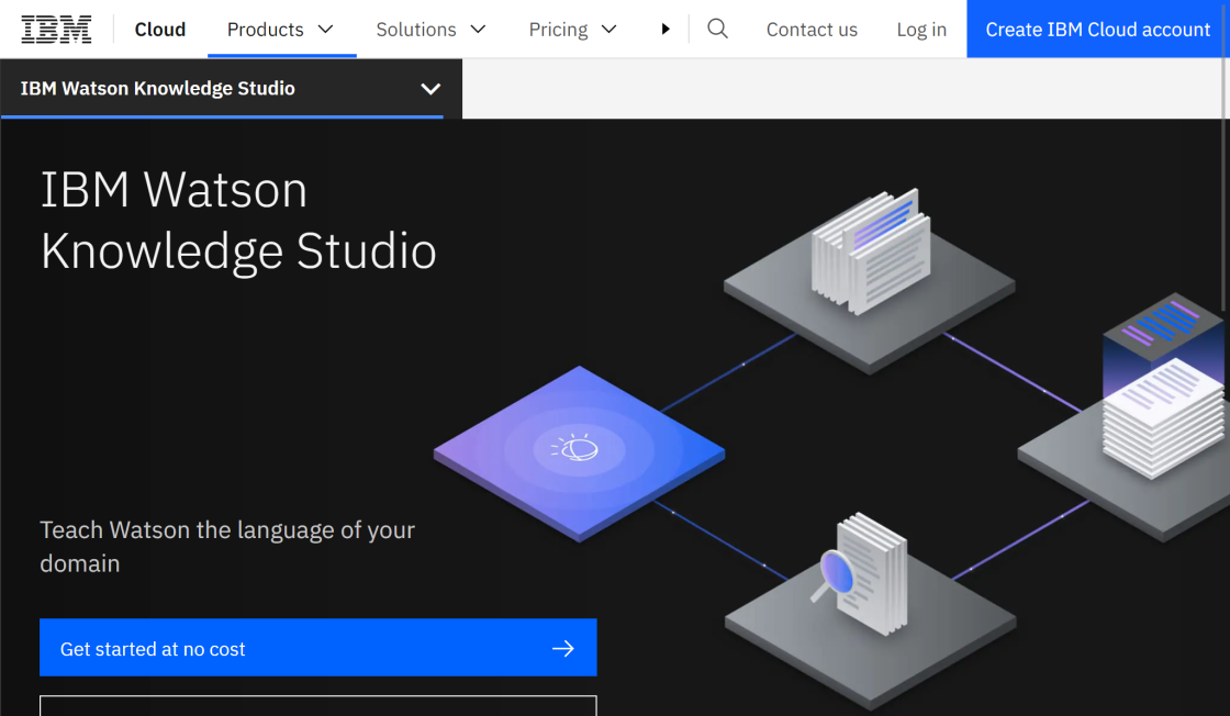 IBM Watson Knowledge Studio