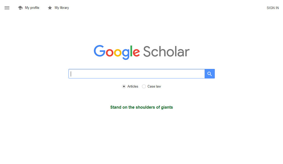 Google Scholar