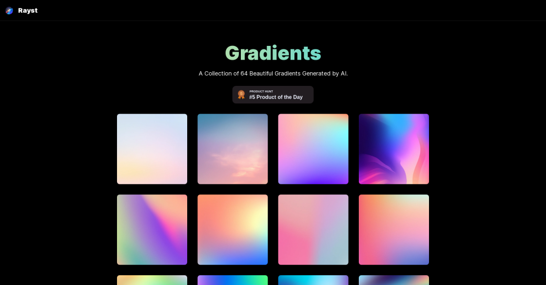 Rayst Gradients