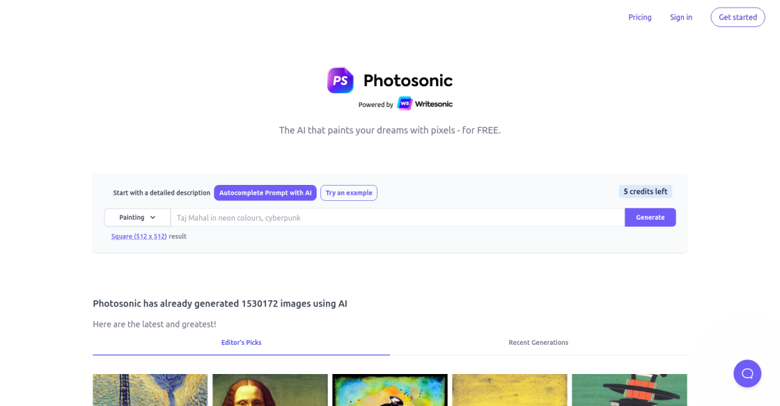 Photosonic AI