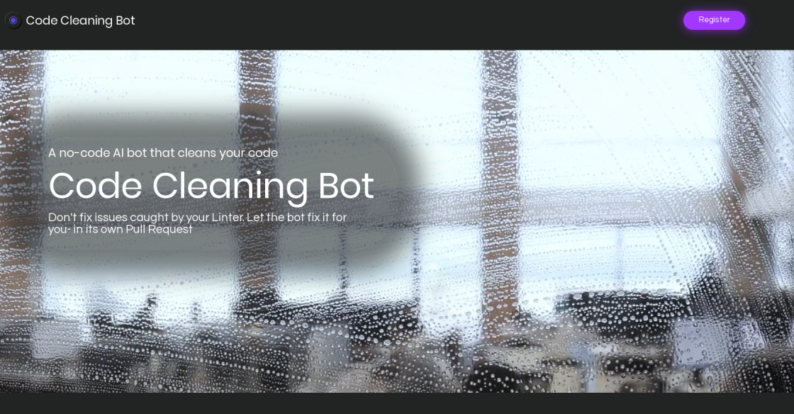 Codecleaningbot