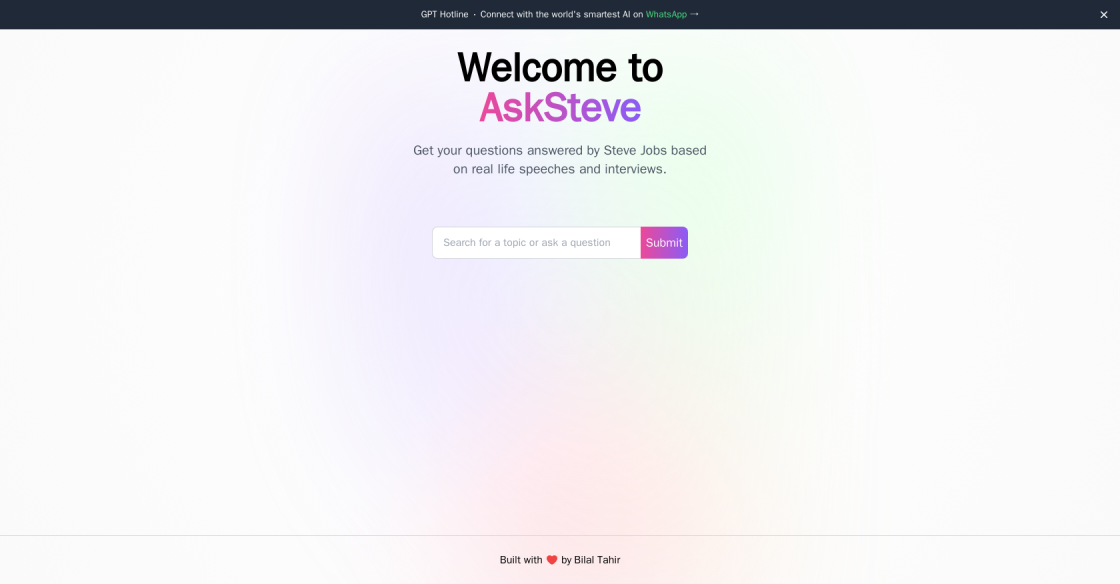 Ask Steve