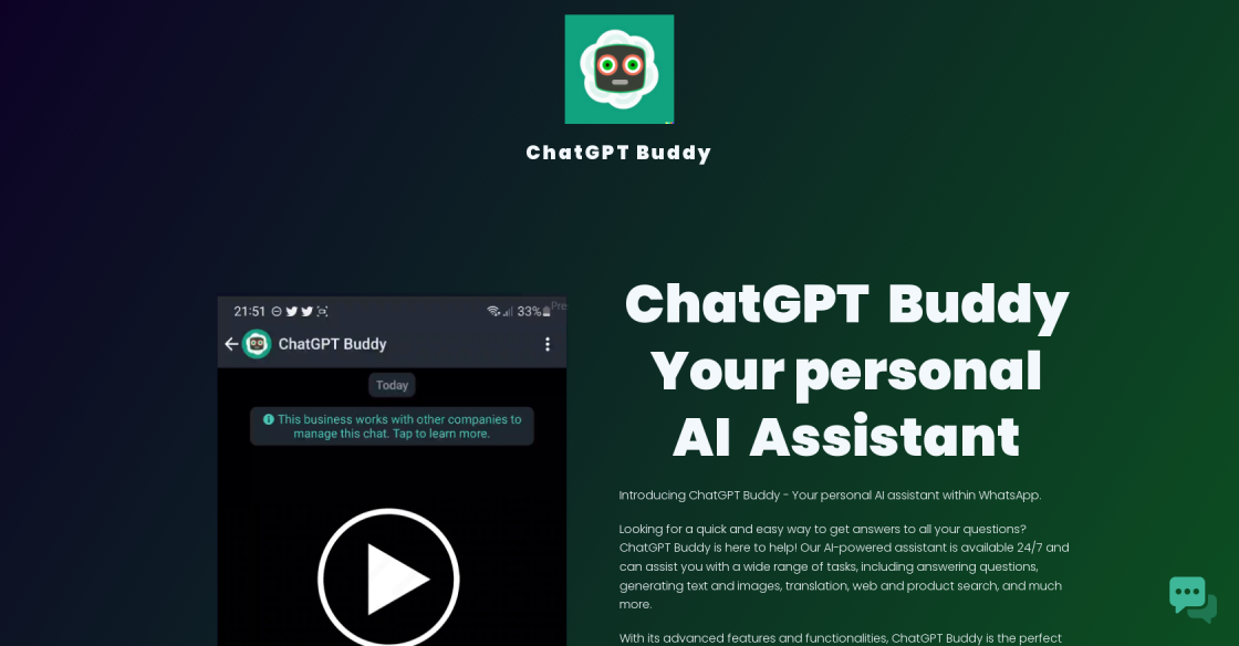 ChatGPT Buddy